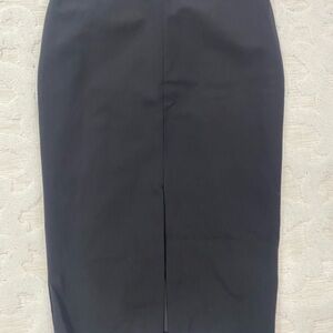 Ann Taylor Black Pencil Skirt Classic Design